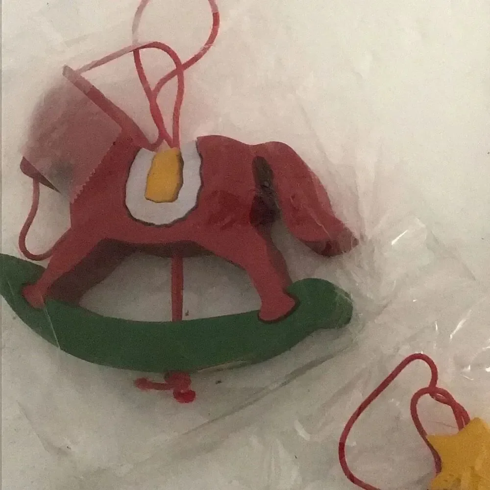 Set of 3 puzzle Christmas ornaments